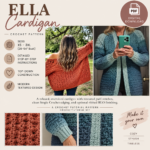 ELLA Cardigan Crochet Pattern PDF