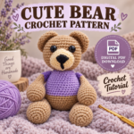 Cute Bear Baby Crochet Pattern PDF
